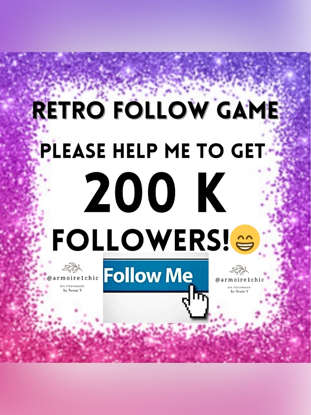 💫🐥Please SHARE this FOLLOW GAME #1!◾️Price Drop=new Follows! Let’s grow! info